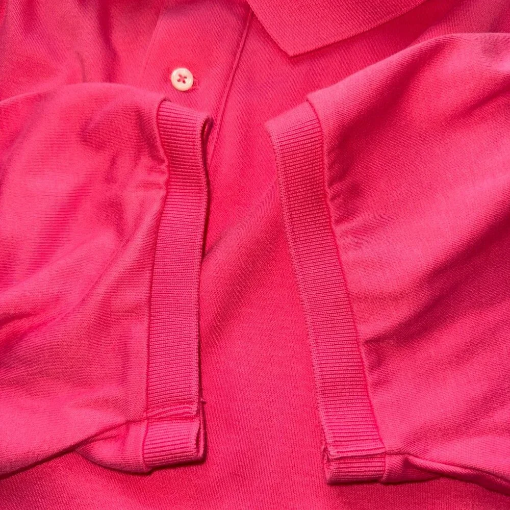 Polo By Ralph Lauren Mens XXL Short Sleeve Classic Fit Pink Polo Shirt